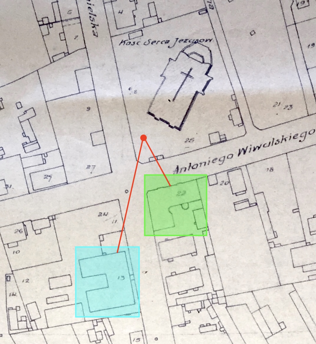 Švč. Jėzaus Širdies bažnyčios apylinkės XX a. 4 deš.